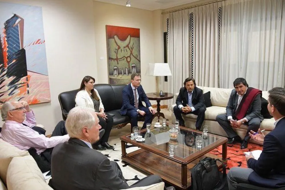Gustavo Sáenz se reunió con las autoridades de First Quantum