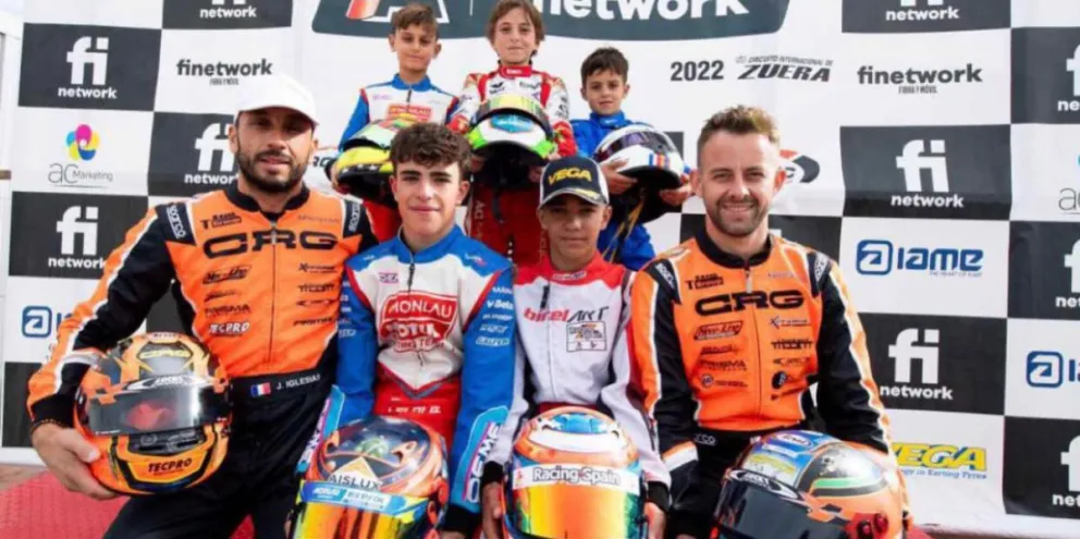 Salteño en la cima: se consagró tricampeón en el Campeonato de Karting
