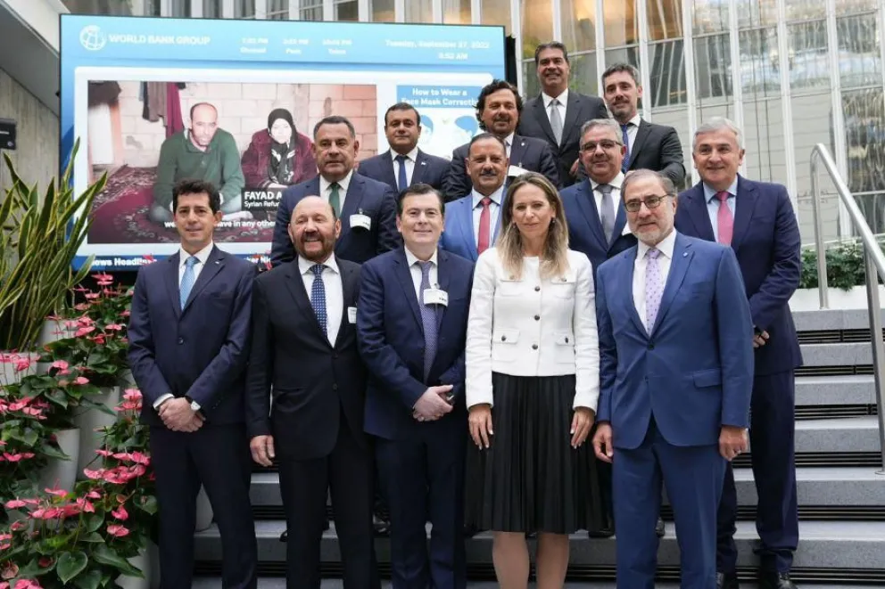 Segunda jornada de reuniones para Gustavo Sáenz y el resto de gobernadores del Norte Grande en Estados Unidos