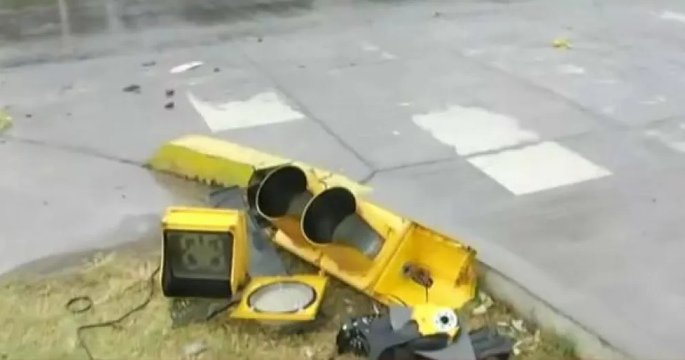 Se registraron dos accidentes esta mañana en el centro Salteño