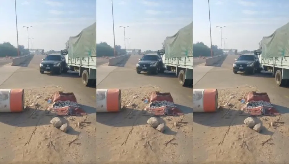 Tremendo accidente en el ingreso a Hipólito Yrigoyen