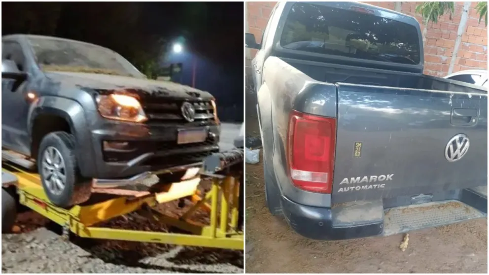 Insólito desenlace en el robo de una camioneta
