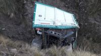 En plena fiesta del Milagro, camionero se cayó de un precipicio