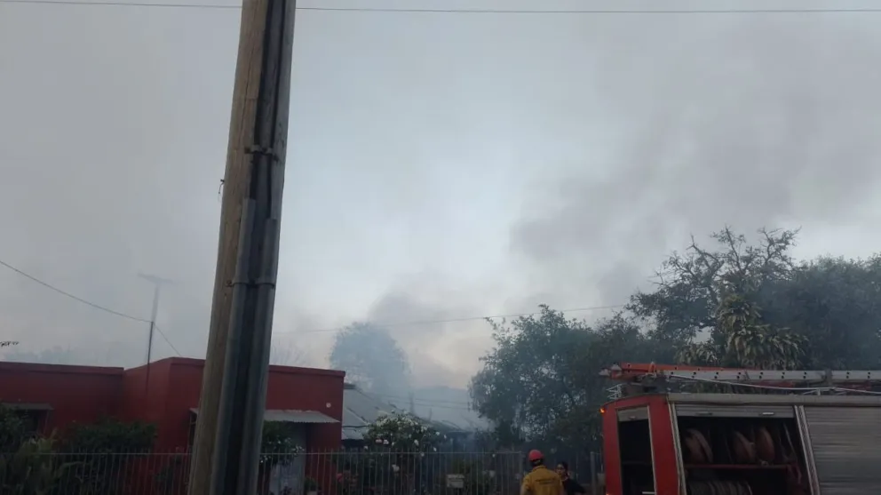 Los incendios ya llegaron a Salvador Mazza