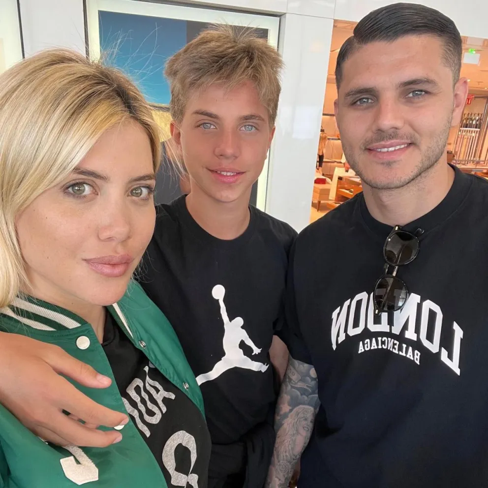El hijo más grande de Wanda Nara se descargó en contra de L-Gante