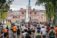 Hubo una gran cantidad de salteños que estuvieron presentes en la Maratón Internacional de Buenos Aires