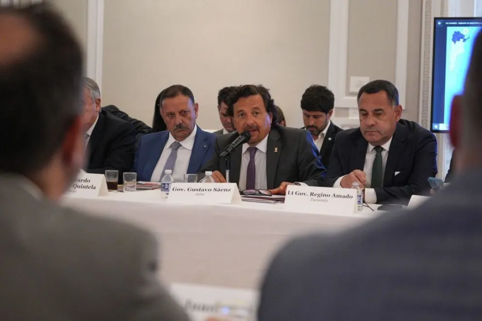 Finalizó la exitosa misión de Gustavo Sáenz y gobernadores del Norte Grande en EE.UU