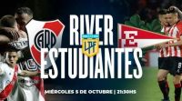 Paliza de River a Estudiantes: 5 a 0 en el Monumental