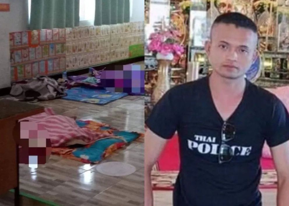 Masacre en Tailandia: ex policía ingresó a un jardín de infantes y mató a varios niños