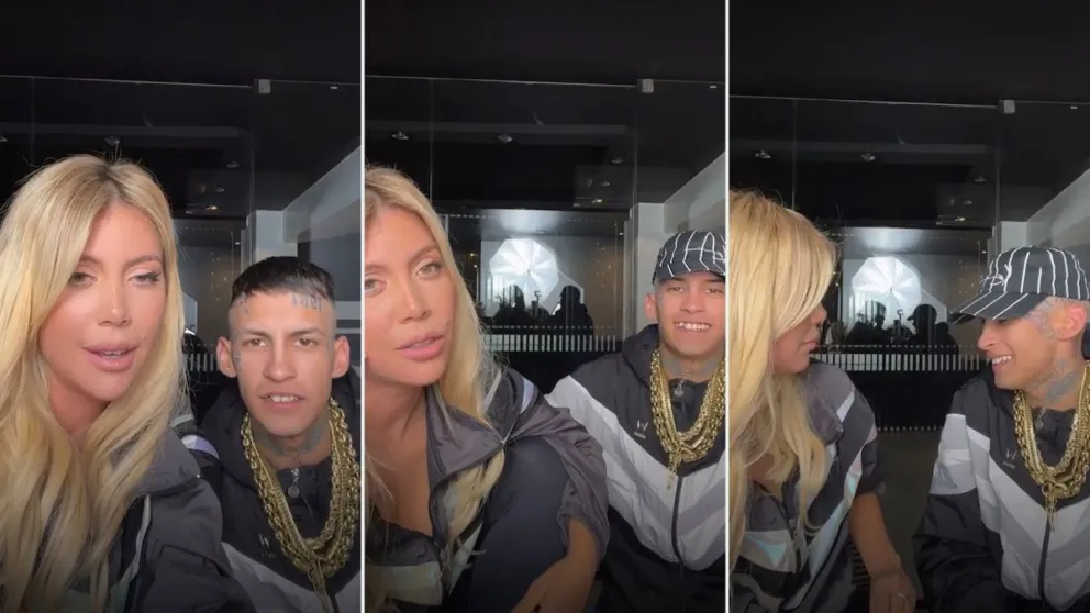 Salida familiar: Wanda Nara acompañó a L-Gante al dentista y las redes sociales estallaron 