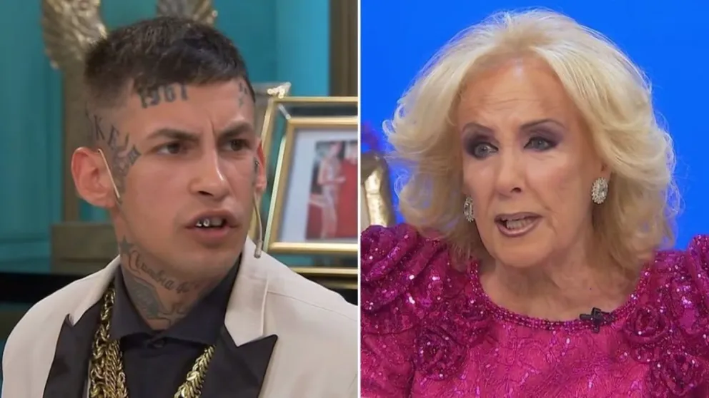 Fuerte reproche de L-Gante a Mirtha Legrand por un punzante comentario a su hija