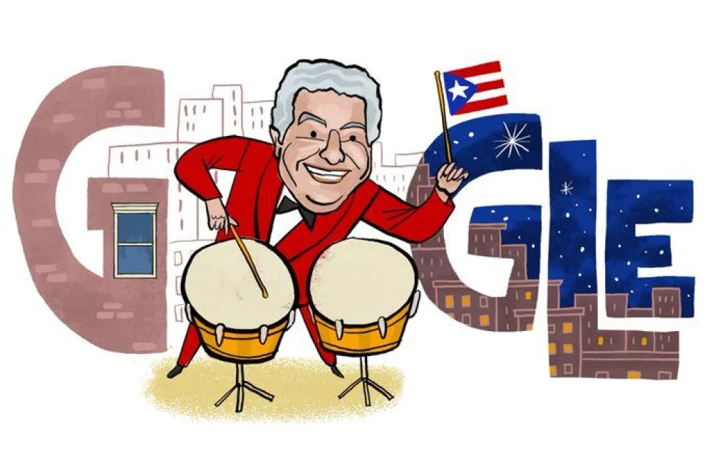Quién es Tito Puente, el alegre protagonista del doodle de Google