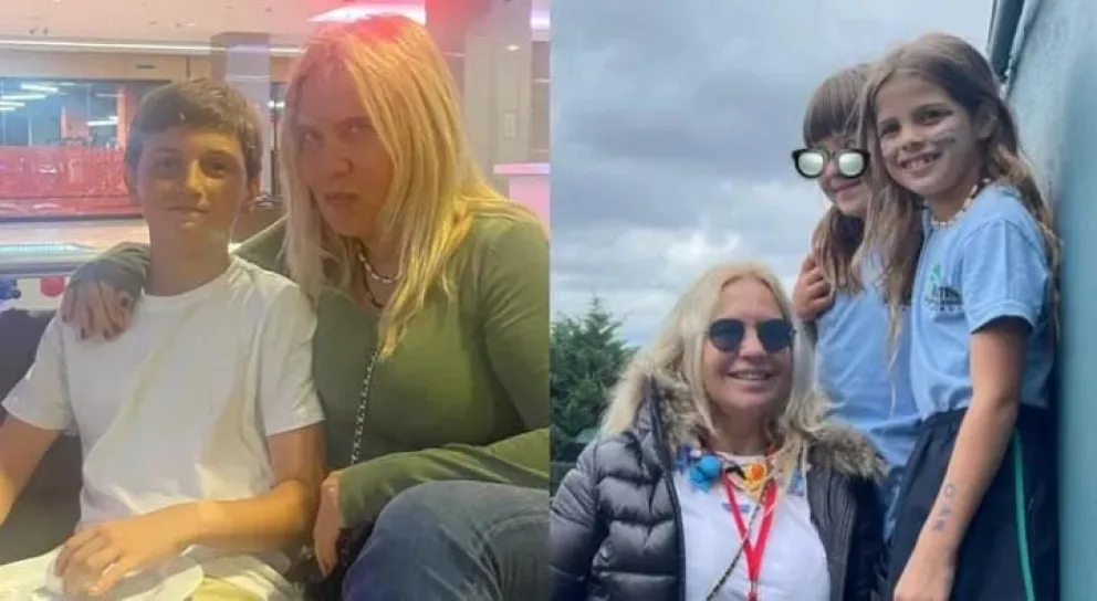 La mamá de Wanda, compartió fotos con sus nietos tras el escándalo de su hija