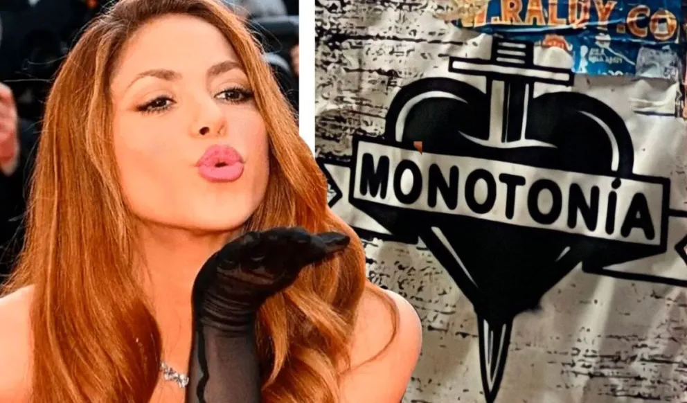 Shakira lanza “Monotonía” el nuevo tema dedicado a Gerard Piqué 