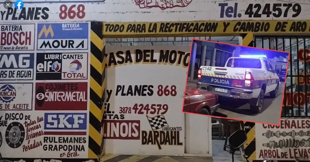 La inseguridad no para: a punta de pistola, robaron todo en un reconocido negocio de Orán