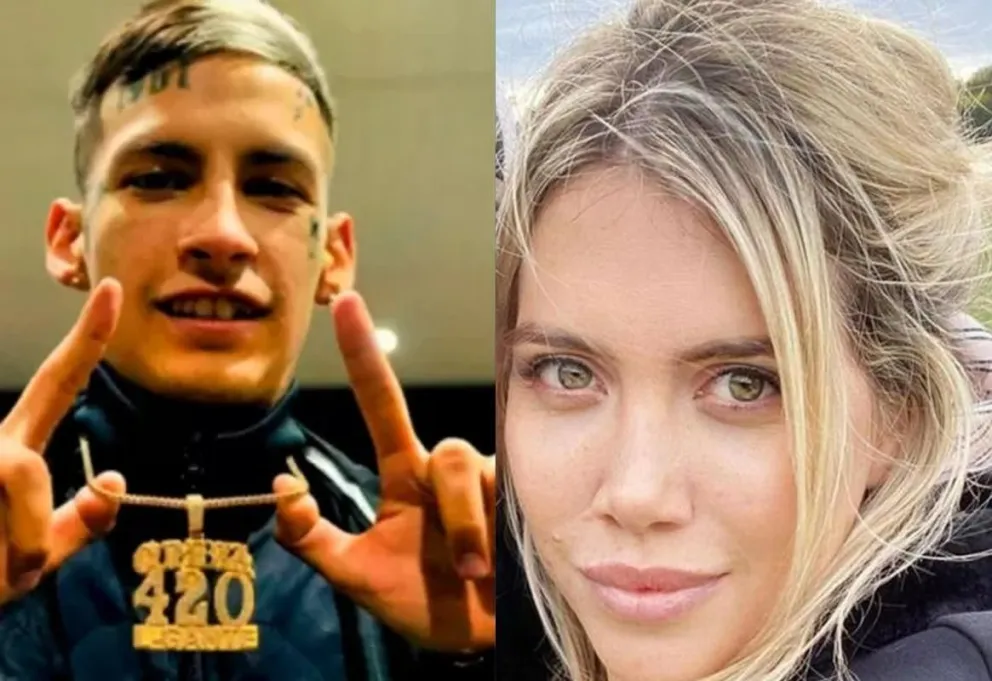 Esto hizo L-Gante a Wanda Nara y ella lo frenó en seco