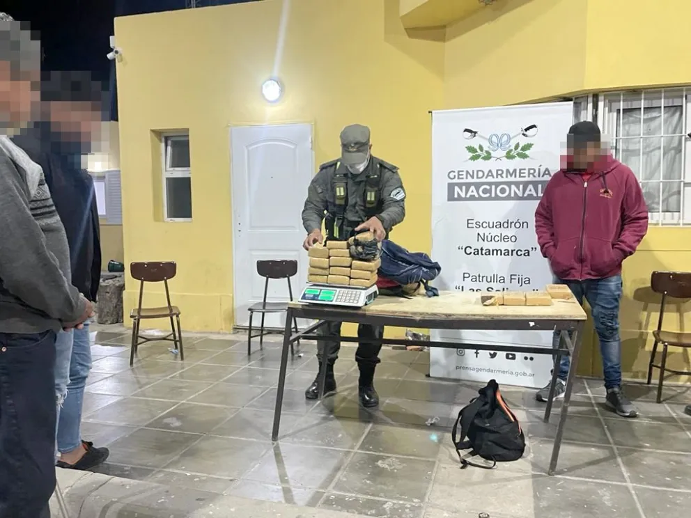 Un operativo logró desbaratar el tráfico de casi 20 kilos de marihuana