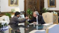 Alberto Fernández estuvo junto a Evo Morales y afirmó: "La adversidad nos sigue amenazando todos los días"