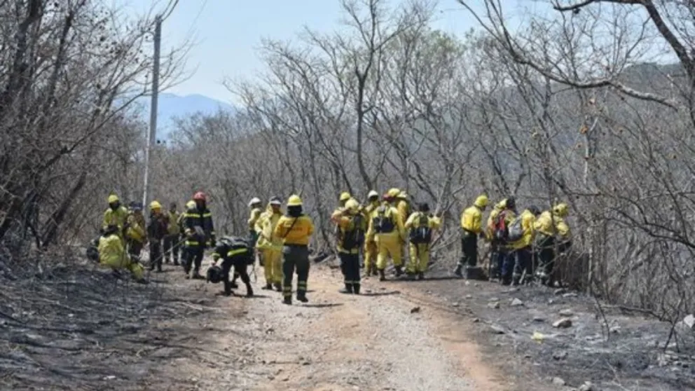 Llegó el apoyo de Nación para combatir los incendios en el norte de Salta