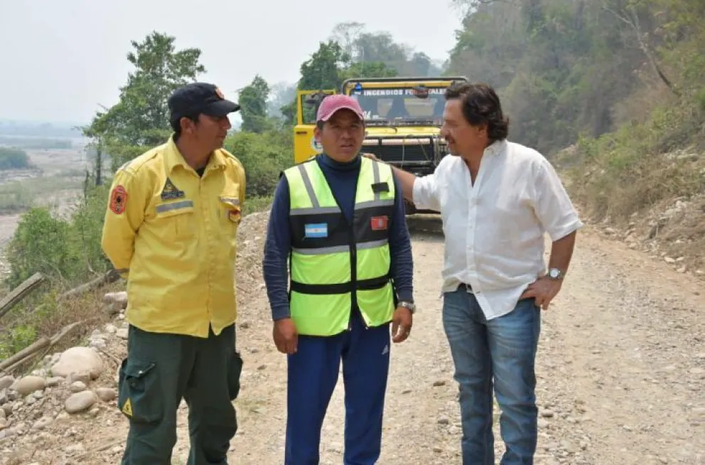 Gustavo Sáenz advirtió que los incendios en Orán fueron intencionales