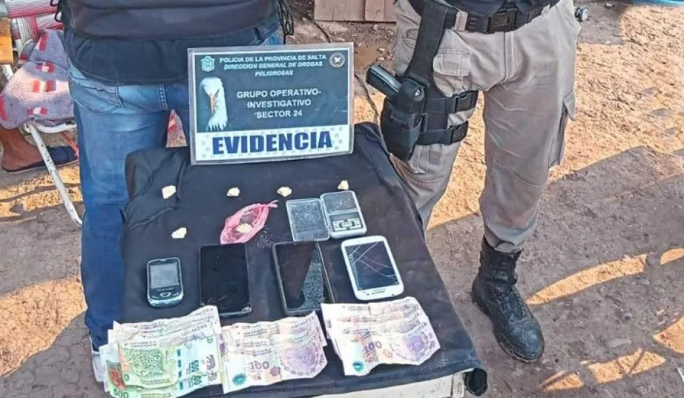Golpe al narcotráfico: allanaron una vivienda donde comercializaban drogas
