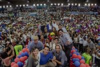 Más de 20 mil personas se reunieron el Delmi por el aniversario de Libres del Sur, y dieron su apoyo total a Gustavo Sáenz y Carlos Morello