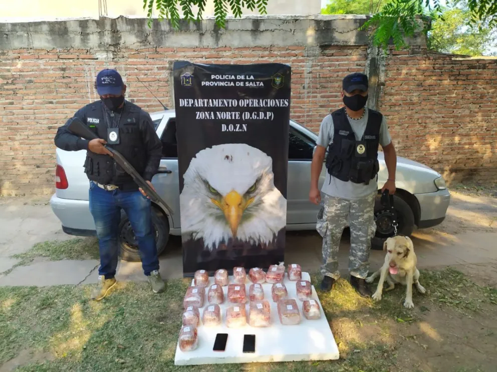 Desbarataron una operación de tráfico de marihuana en Pichanal