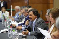 Gustavo Sáenz encabezó la reunión de presupuesto 2023 en el departamento Capital