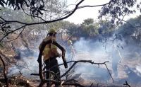 Suspenden las tareas de contención de los incendios en el Valle Morado