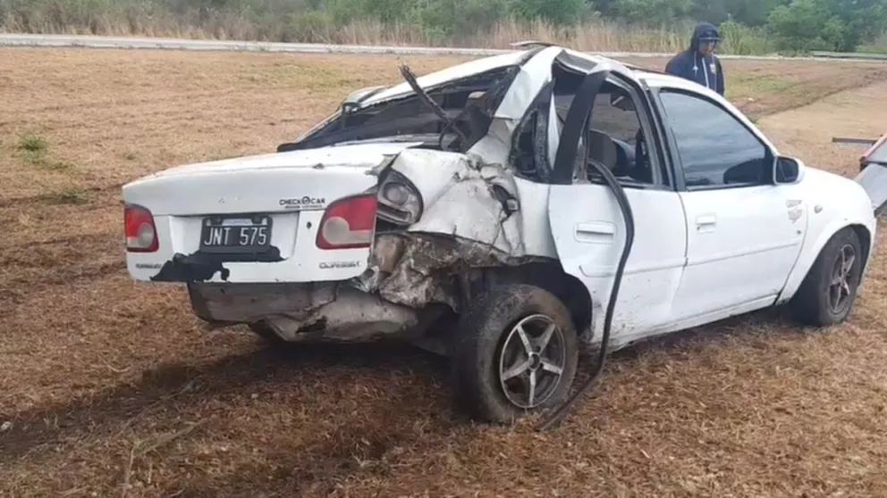 Terrible accidente en Ruta Nacional 9