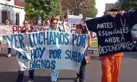 Médicos autoconvocados volvieron a manifestarse en las calles de Salta