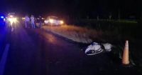 Una mujer falleció luego de perder el control de su camioneta en la Ruta Nacional N°16