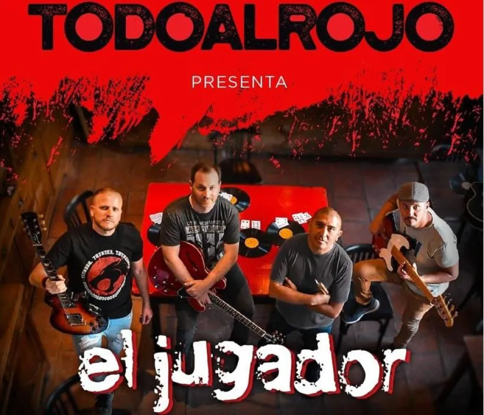 El grupo musical “Todo al Rojo” trae una nueva presentación