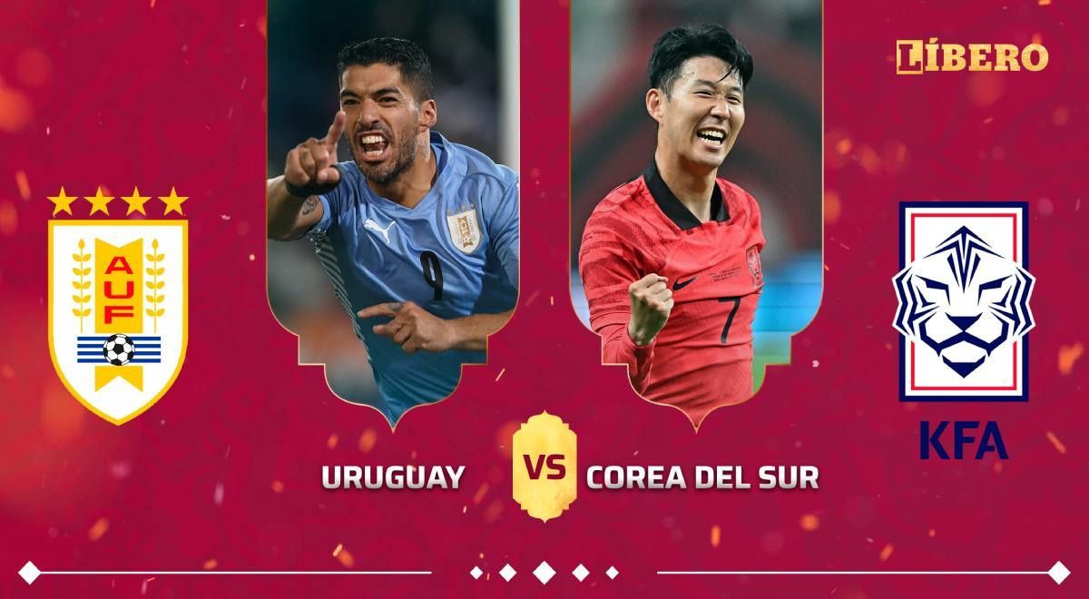 Mundial de Qatar 2022  Grupo H: Uruguay - Corea del Sur: resumen