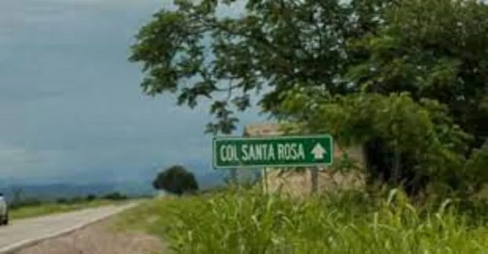 Foto: Colonia Santa Rosa. Fuente: Twitter