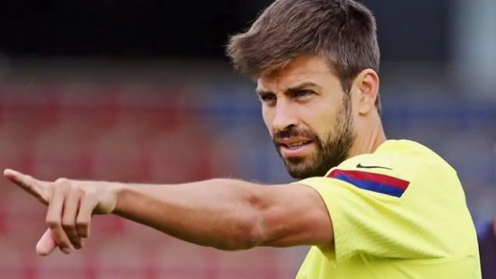 Gerard Piqué y el beso que ha sido motivo de bromas en las redes