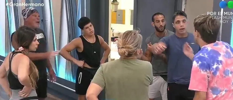 Hubo gritos y amenazas que terminaron en una feroz pelea en Gran Hermano 