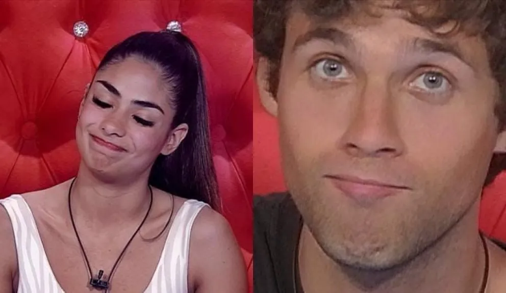 El extraño momento que se vivió en el patio de la casa de Gran Hermano entre Agustín y Daniela, ¿Se besaron?