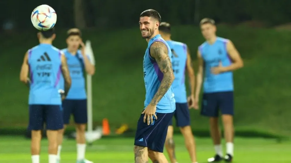 El duro mensaje de Rodrigo de Paul tras la posibilidad de que se pierda el resto del Mundial
