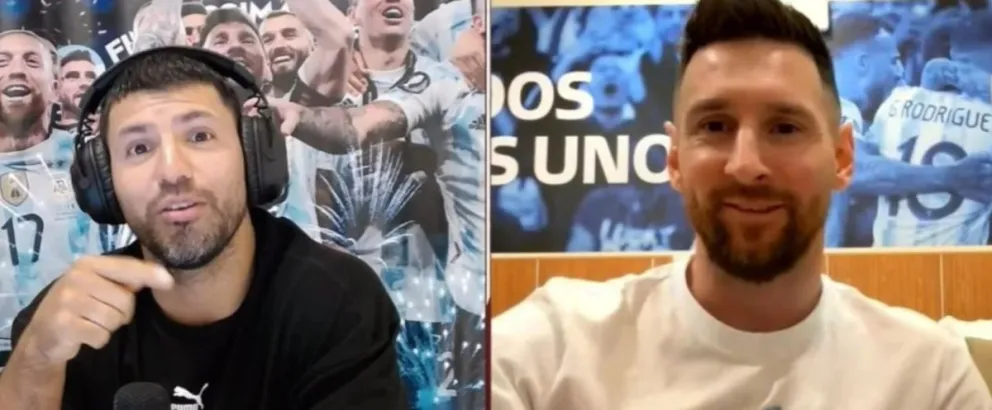 Sin pelos en la lengua, Lionel Messi implacable con el Kun Agüero