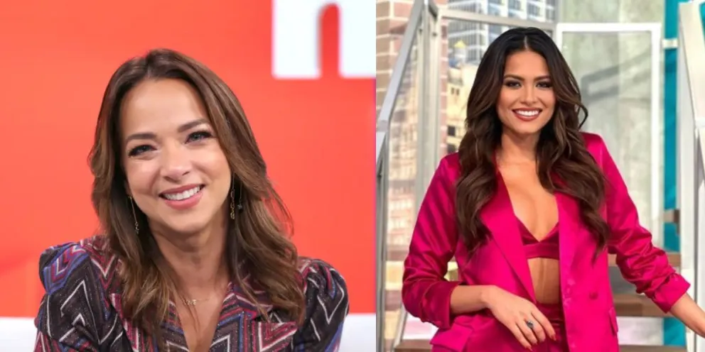 Fuerte cruce entre Adamari López y Andrea Meza por Piqué:  "El baboso es él"