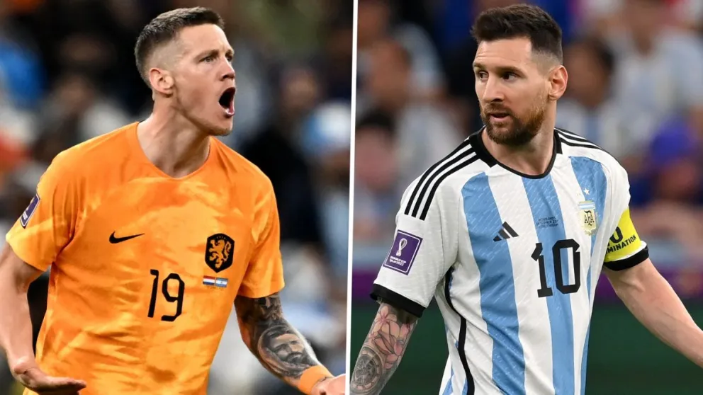 Wout Weghorst salió hablar luego del escándalo con Lionel Messi