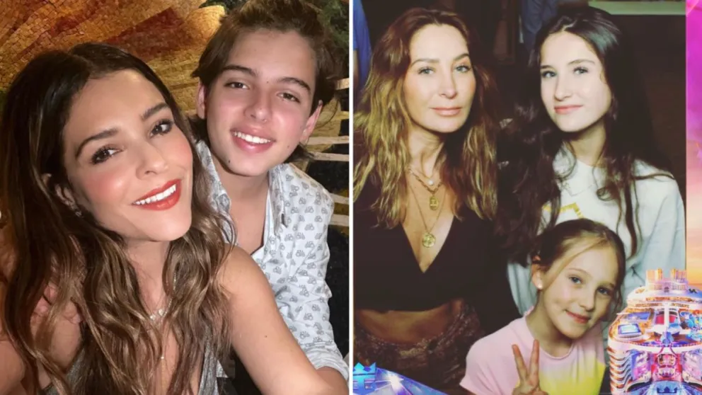 |FOTOS| Las lujosas vacaciones de Geraldine Bazán y Grettell Valdez con sus hijos