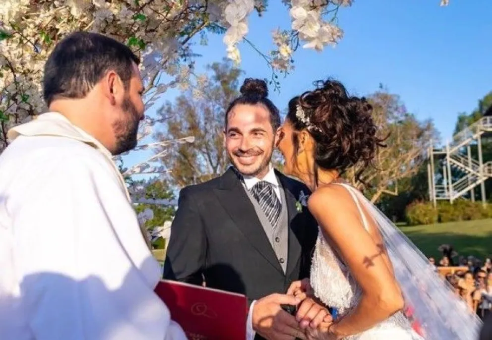 |FOTOS| Silvina Escudero se casó a lo grande con Federico