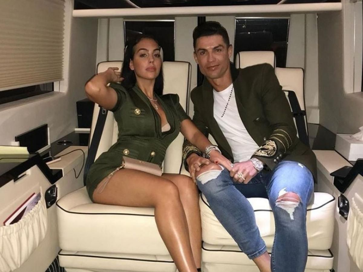 GEORGINA RODR&Iacute;GUEZ Y CRISTIANO RONALDO