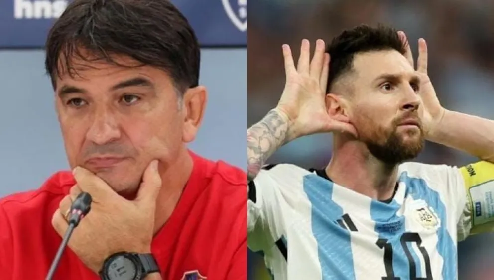 El DT de Croacia dio una advertencia a Lionel Messi de cara al partido del martes por semifinales en el Mundial Qatar 2022