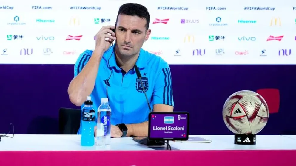 Conferencia de prensa de Lionel Scaloni: "No compro esa que no sabemos ganar. Un poco de orgullo tenemos que tener"