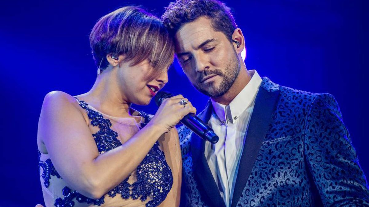 Bisbal junto a Chenoa.