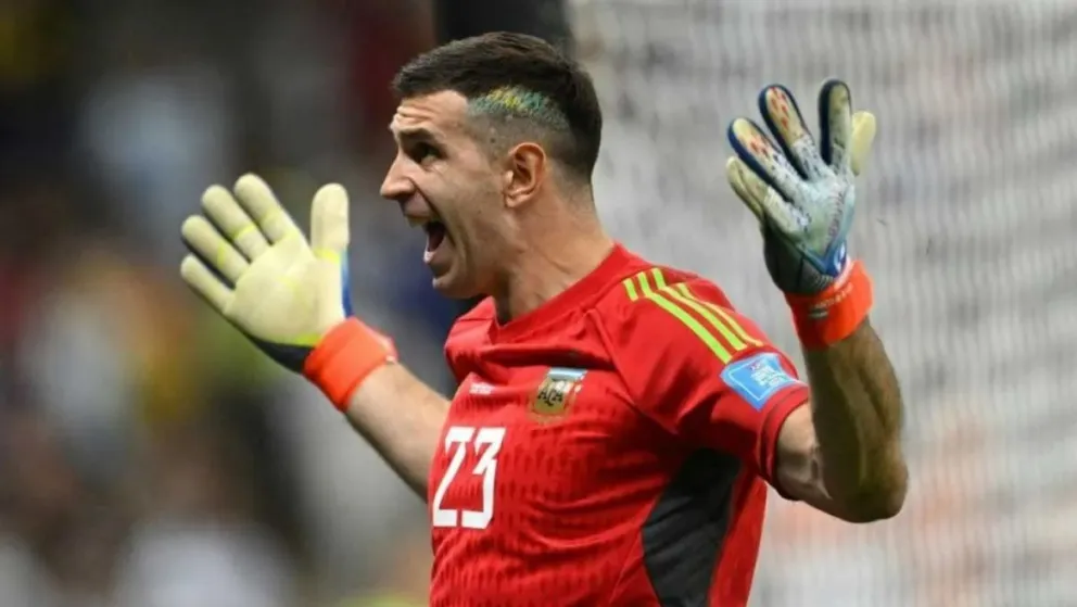Muy seductor: el picante video del Dibu Martínez luego del triunfo de la Selección Argentina contra Croacia