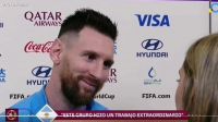 Es tendencia en Twitter: Sofía Martínez entrevistó a Messi, lo emocionó y sus dichos pusieron la piel de gallina a todo un país